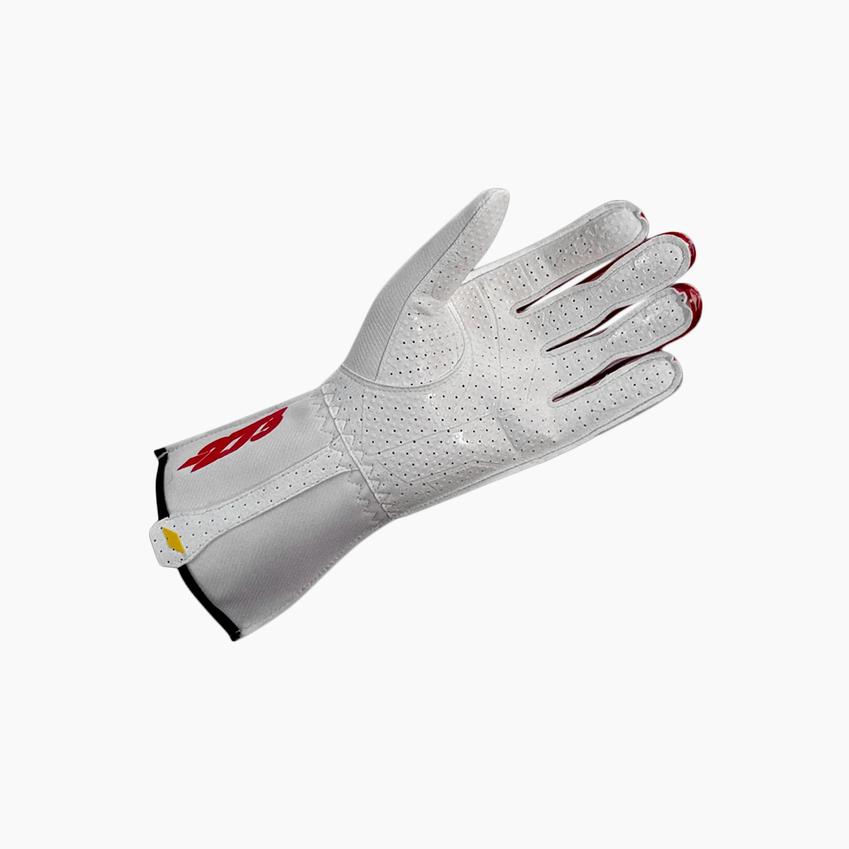 Minus 273 | MNS-1 White Red Karting Gloves-Karting Gloves-Minus 273-gpx-store