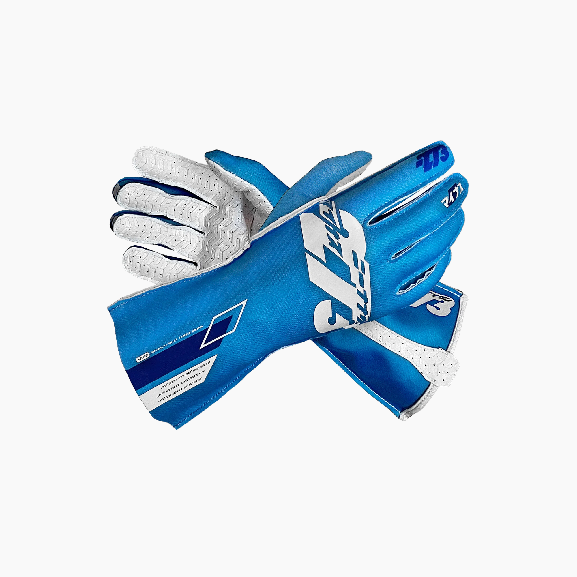 Minus 273 | Osaka Cyan Karting Gloves-Karting Gloves-Minus 273-gpx-store