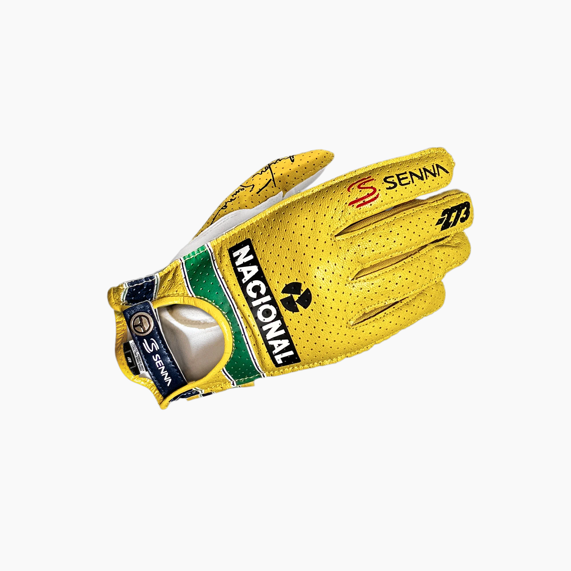 Minus 273 x Ayrton Senna Driving Gloves-Racing Gloves-Minus 273-gpx-store