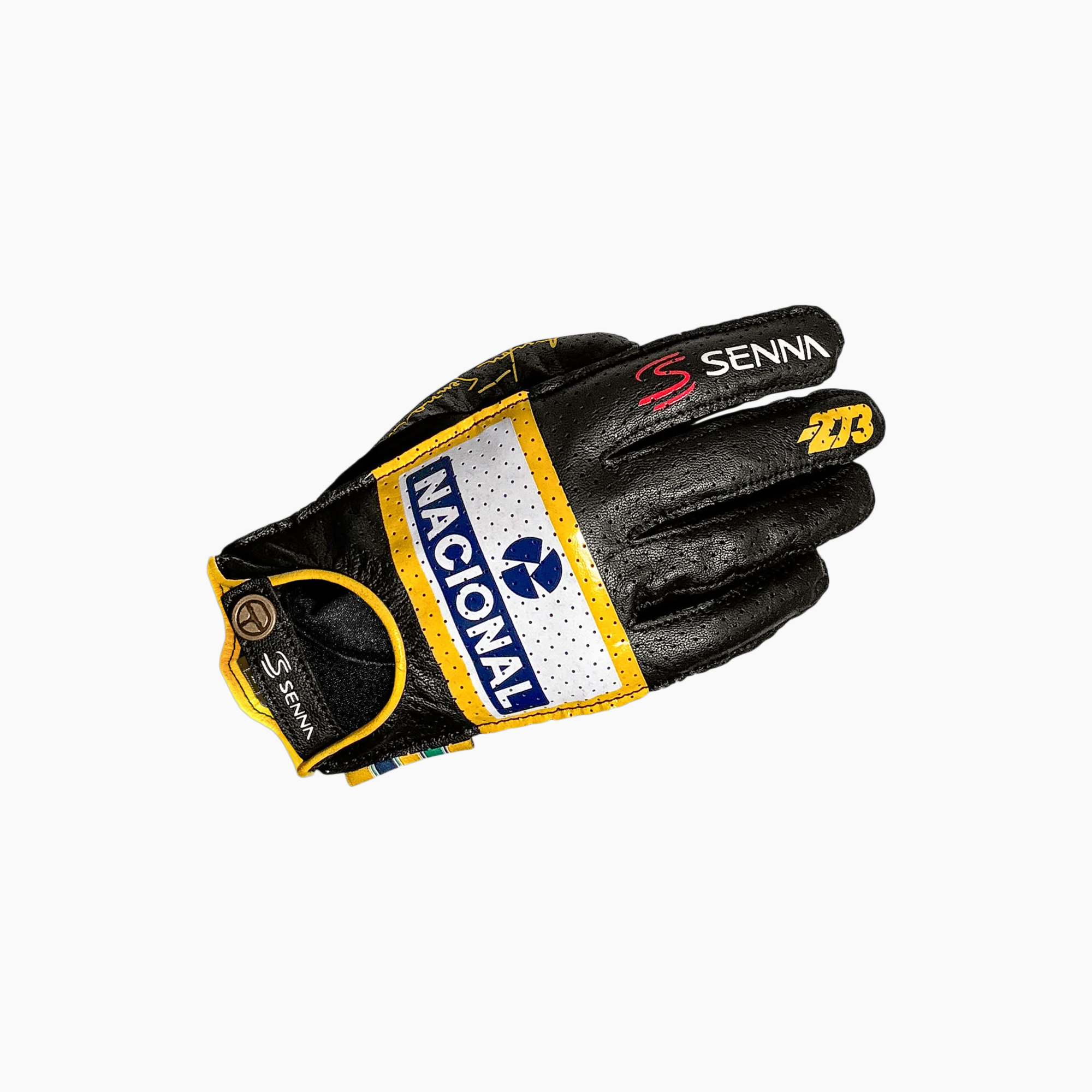 Minus 273 x Ayrton Senna Driving Gloves-Racing Gloves-Minus 273-gpx-store