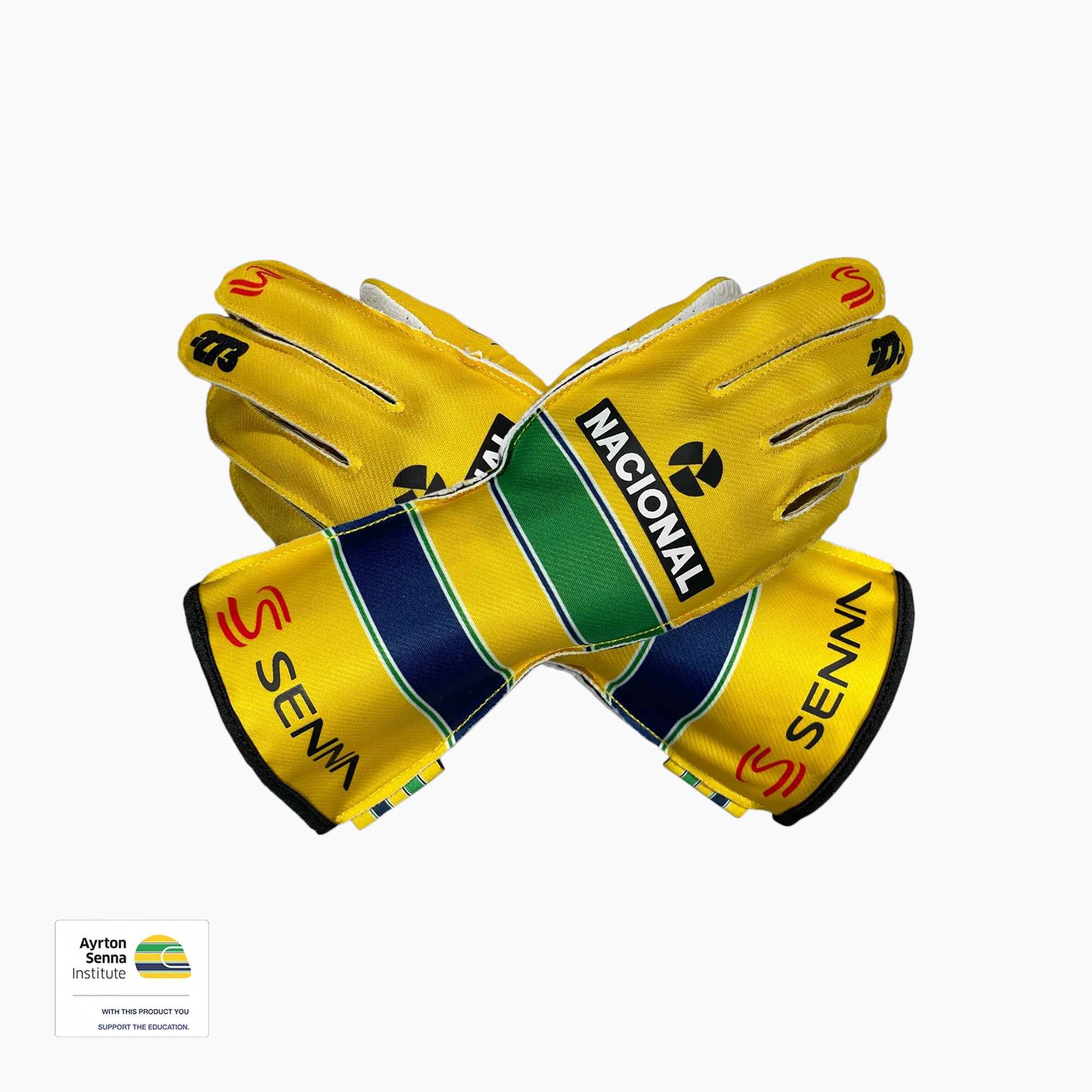 Minus 273 x Ayrton Senna Karting Gloves-Karting Gloves-Minus 273-gpx-store