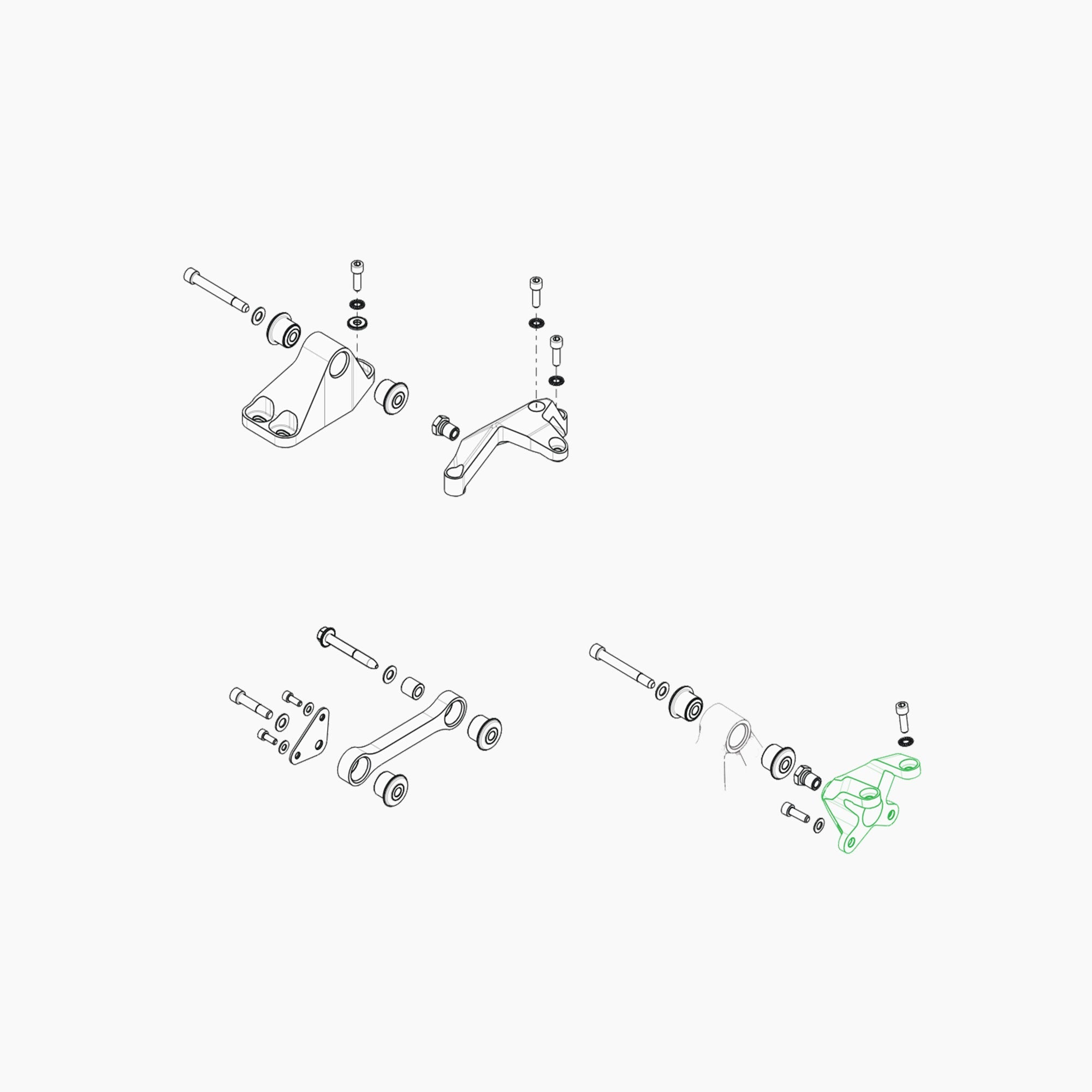 OCII782744 - SUPPORT BV SUR CAISSE-Spare Parts-Clio Cup Middle East-gpx-store