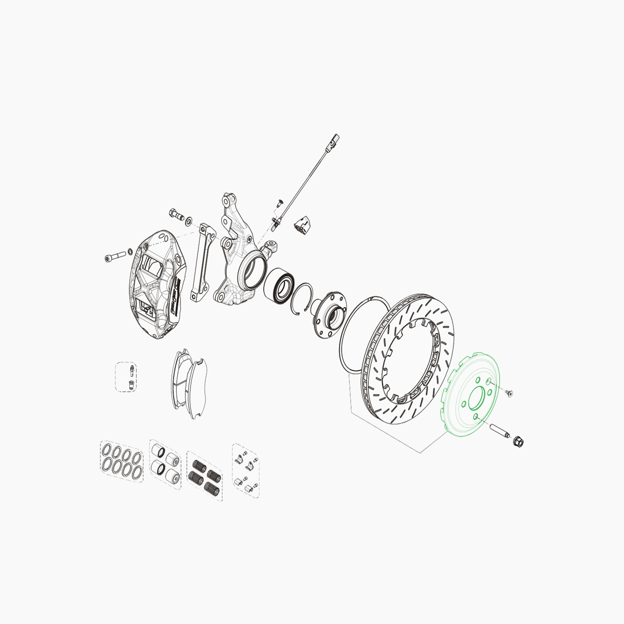 OCIK025807 - BOL DE DISQUE-Spare Parts-Clio Cup Middle East-gpx-store