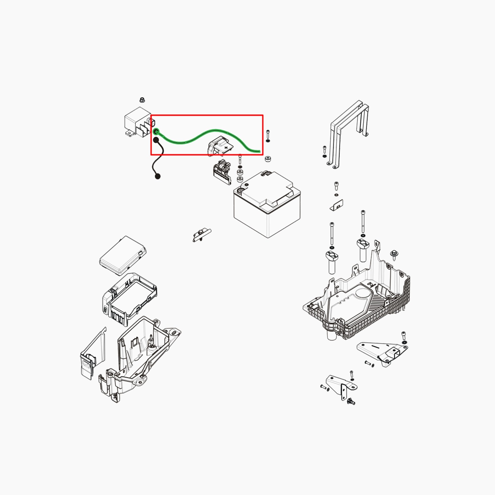 OCIM01TNTN - MASSE BATTERIE MASTER RELAIS-Spare Parts-Clio Cup Middle East-gpx-store