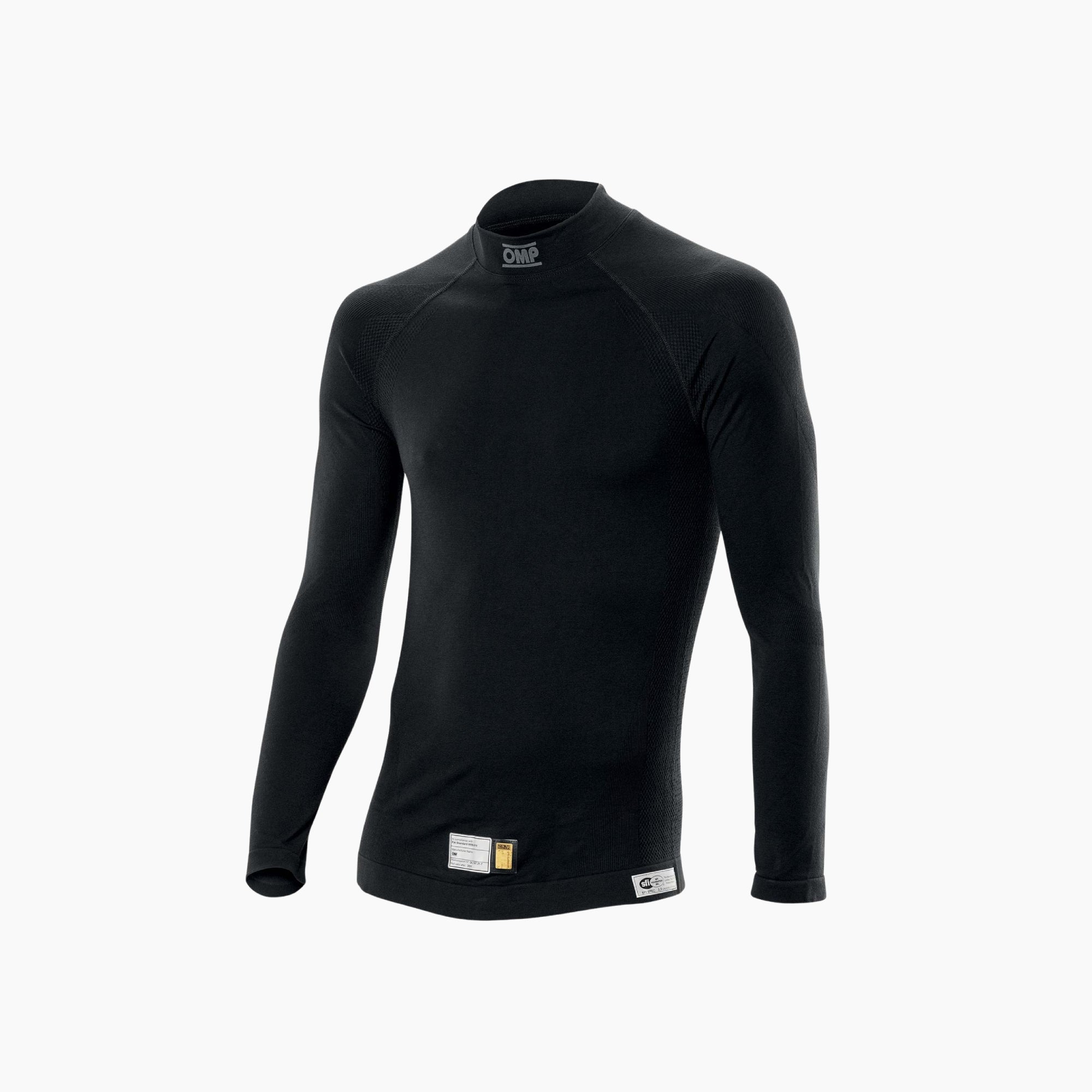 OMP | ONE EVO Long Sleeve Top - Black-Racing Underwear-OMP-gpx-store