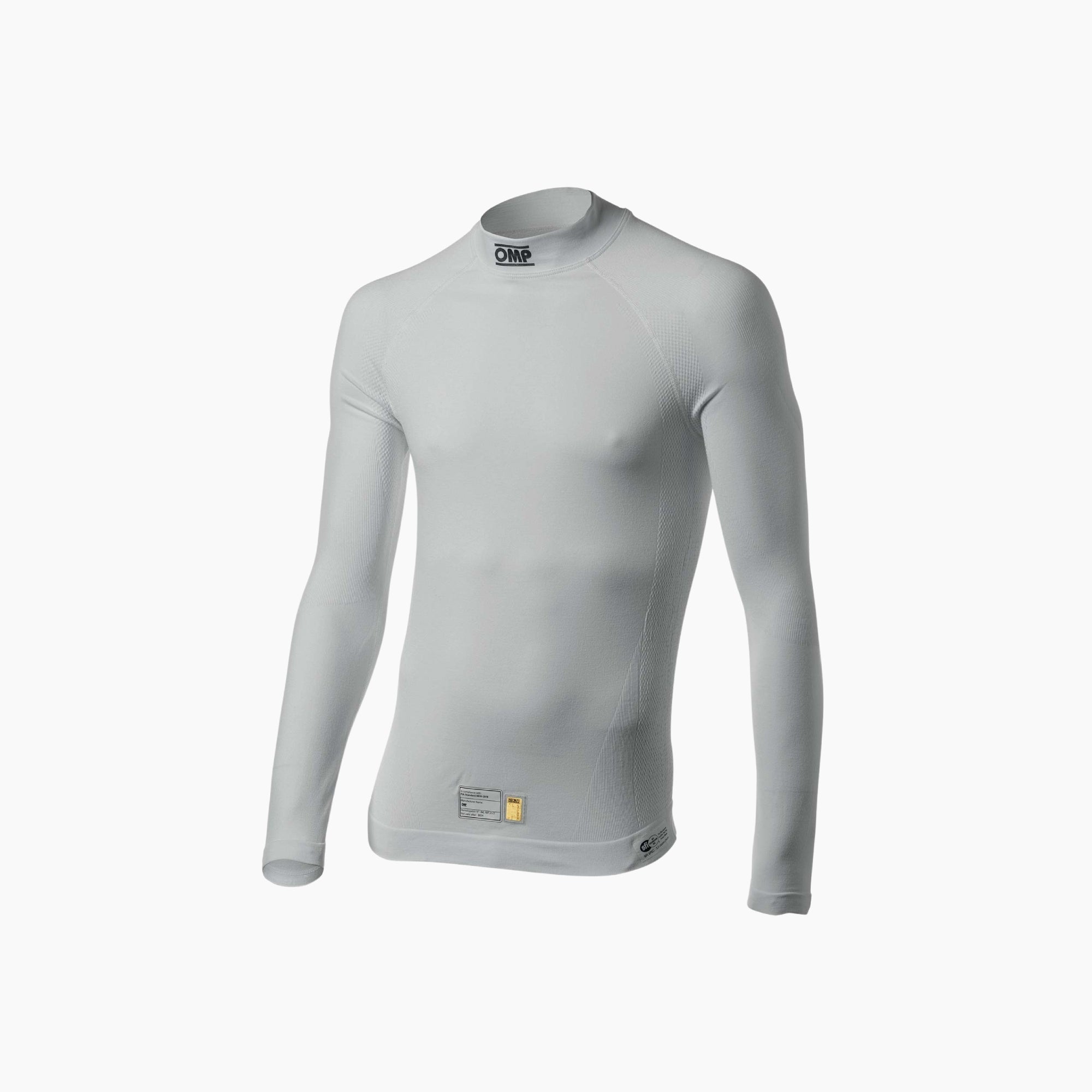 OMP | ONE EVO Long Sleeve Top - White-Racing Underwear-OMP-gpx-store