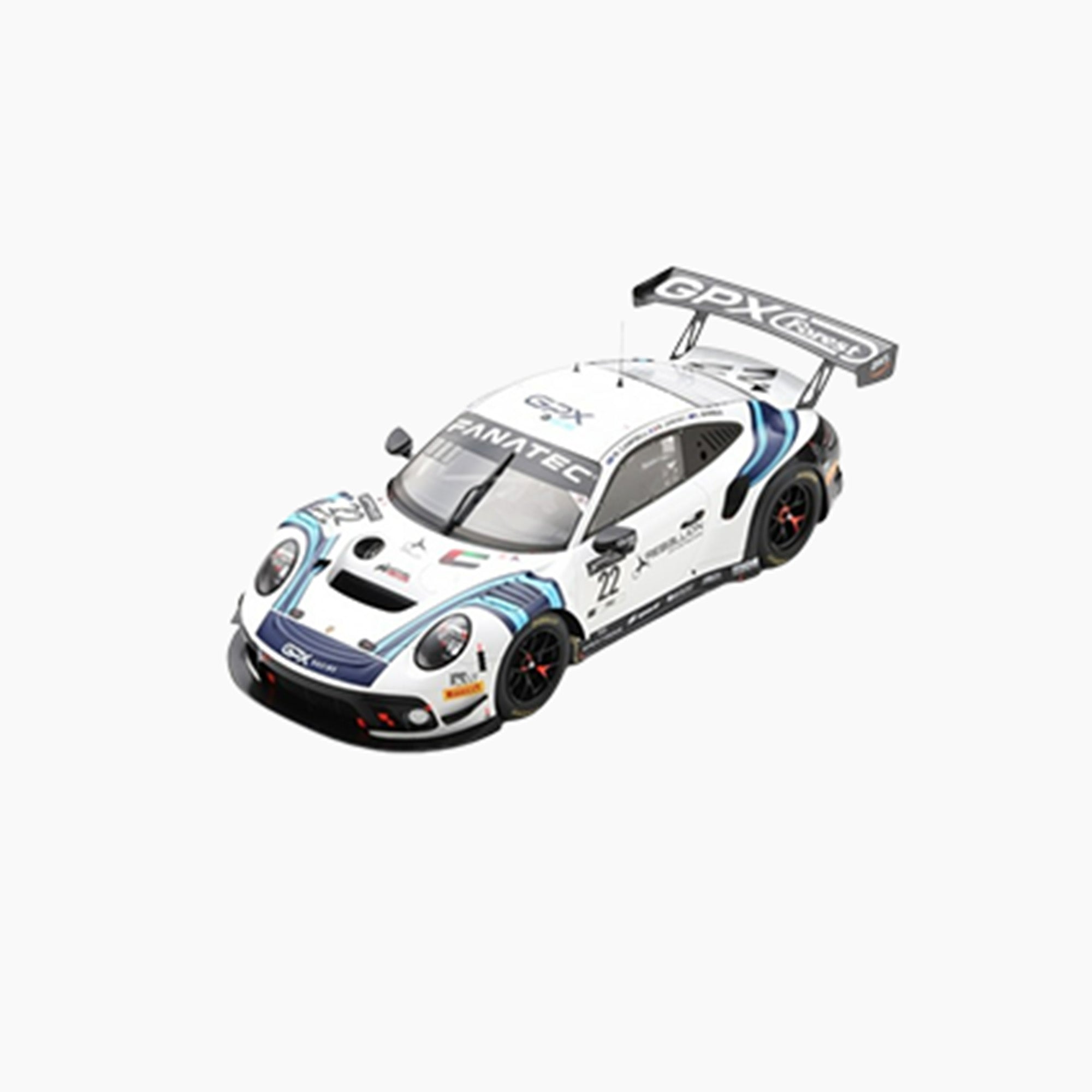 Porsche 911 GT3 R No.22 GPX Racing Winner Paul Ricard 1000km 2021 | 1:18 Scale Model-1:18 Scale Model-Spark Models-gpx-store