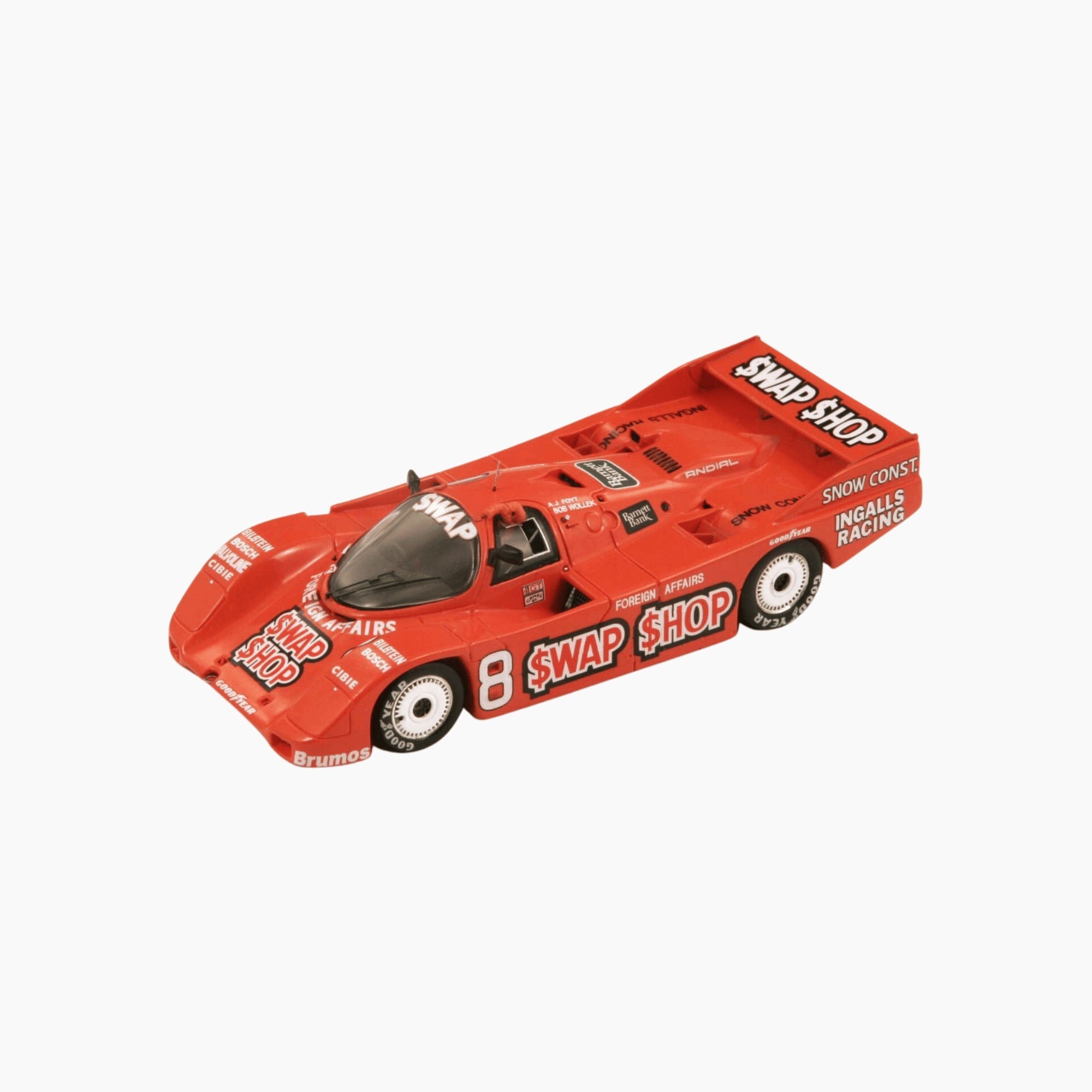 Porsche 962 No8 Winner Sebring 12 Hours | 1:43 Scale Model-1:43 Scale Model-Spark Models-gpx-store