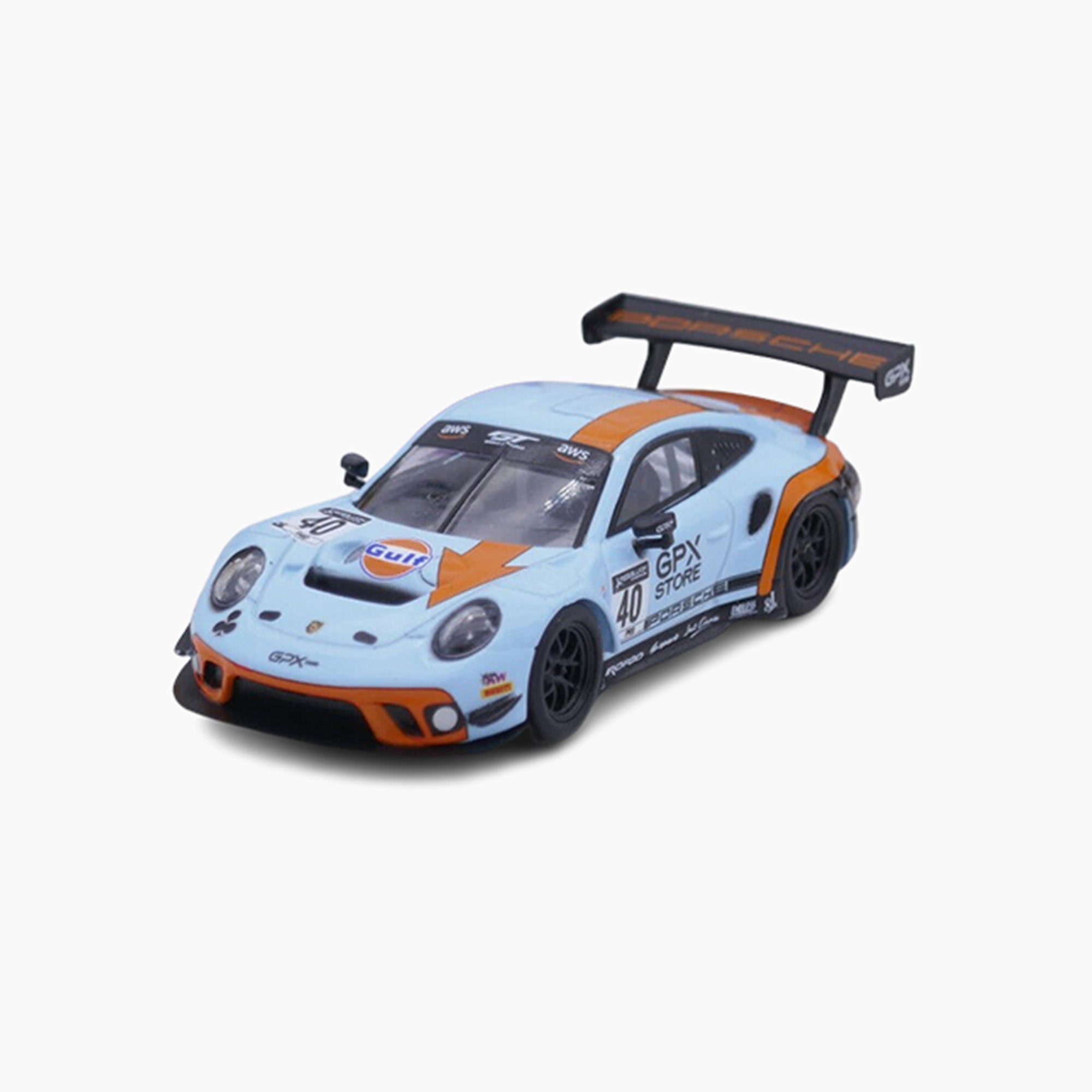 Porsche GT3 R GPX Racing No.40 "The Club" | 1:64 Scale Model-1:64 Scale Model-Spark Models-gpx-store