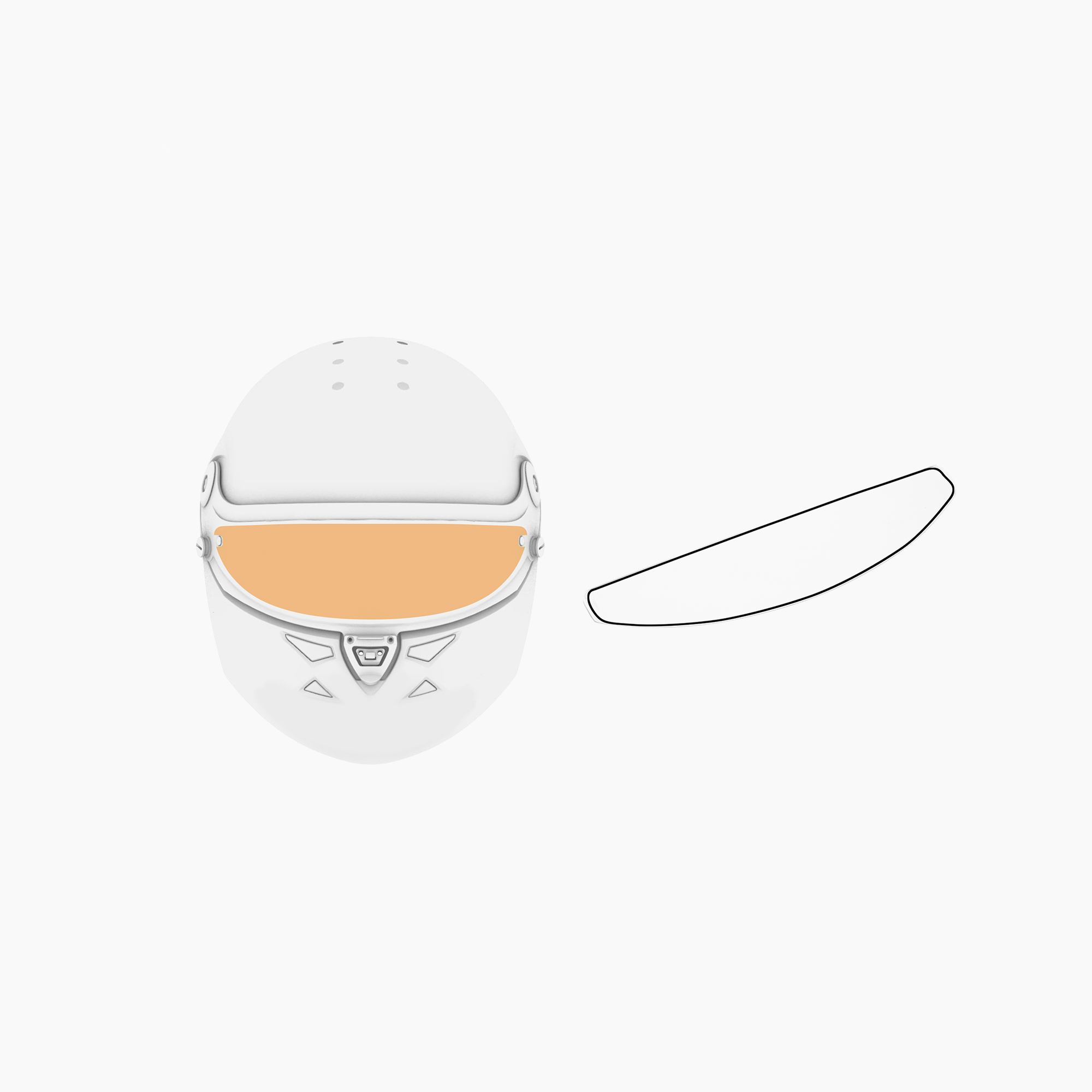 Schuberth | Anti Fog Resistant Lens for Rain-Karting Helmet Accessories-Schuberth-gpx-store