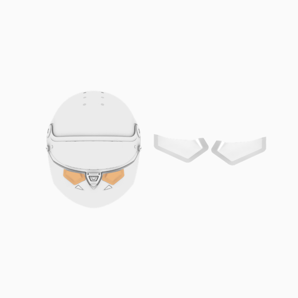 Schuberth | SCH Chin Ventilation Scoops Clear-Helmet Aero-Schuberth-gpx-store