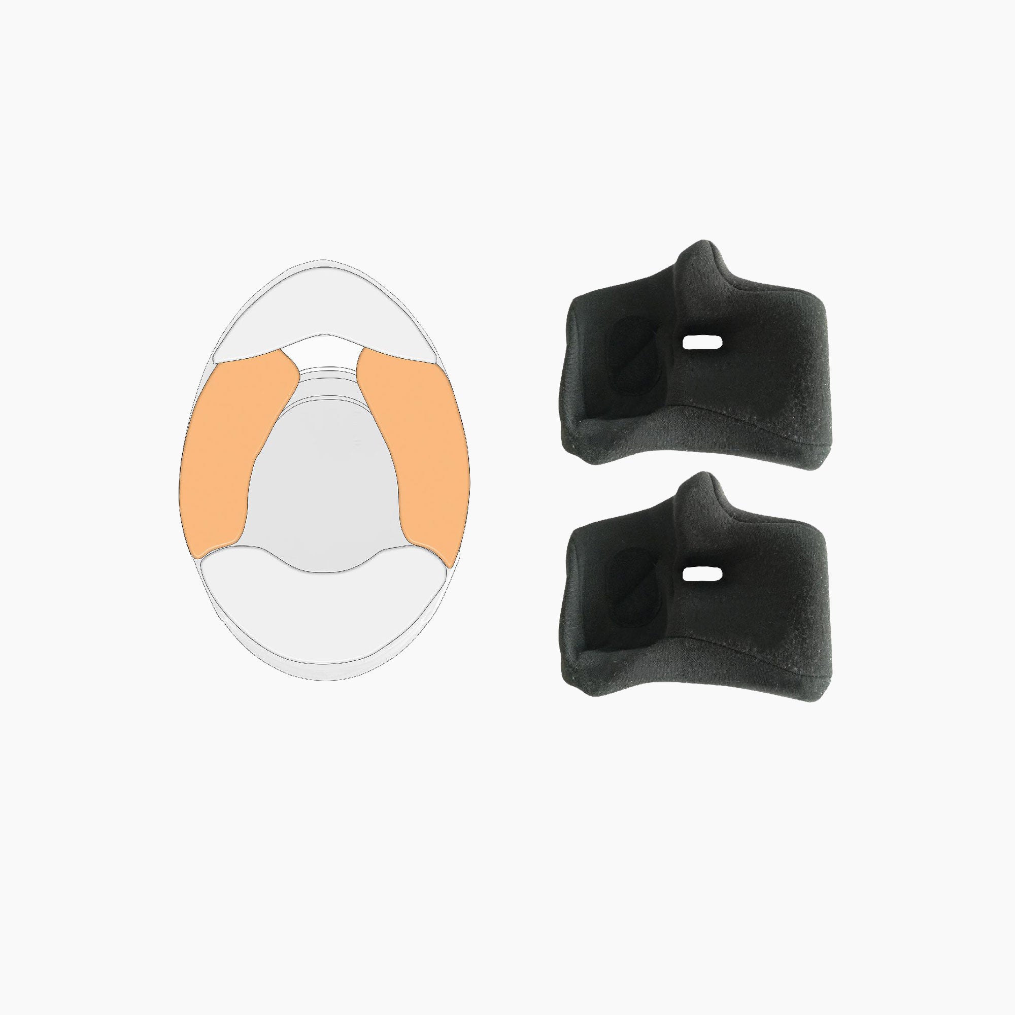 Schuberth | SP1 Cheek pads-Helmet Padding-Schuberth-gpx-store