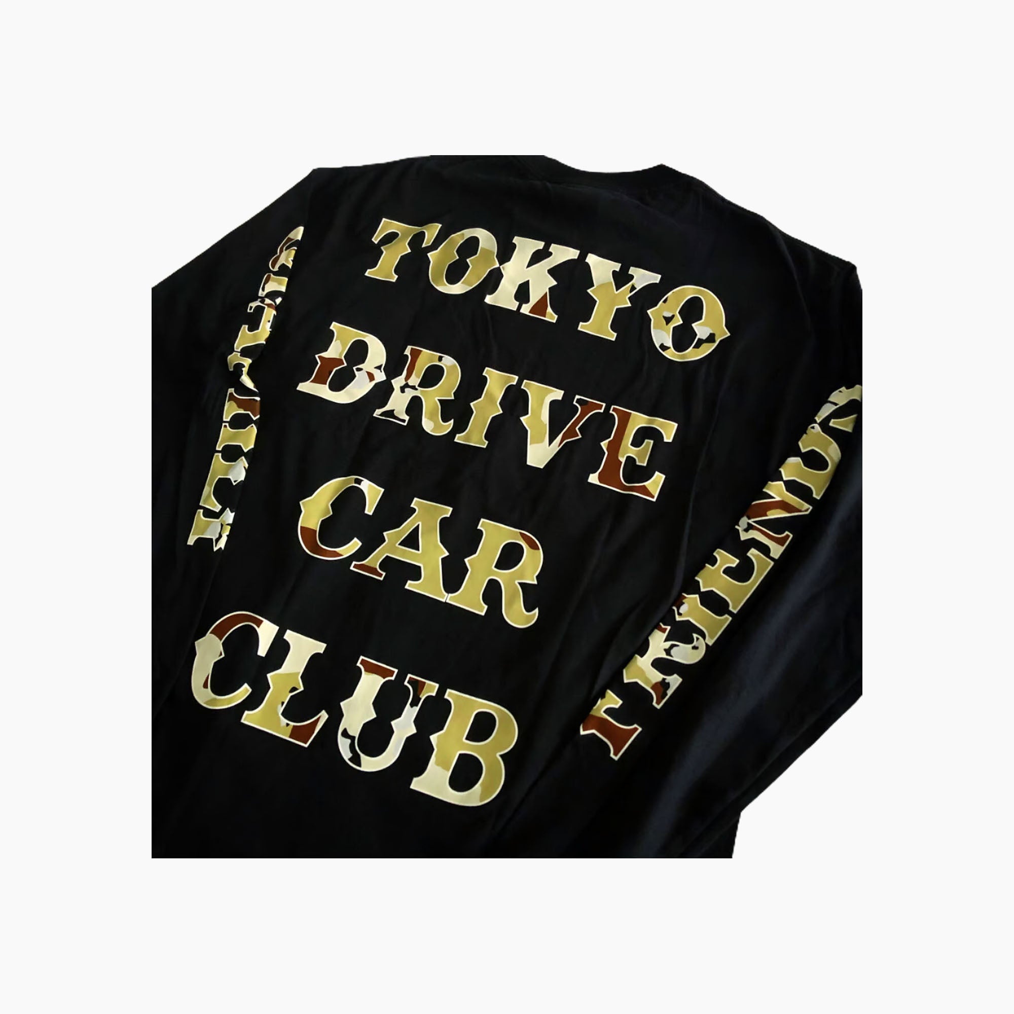 Tokyo Drive Car Club | Camo Long Sleeve Pocket T-Shirt-T-Shirt-Tokyo Drive Car Club-gpx-store
