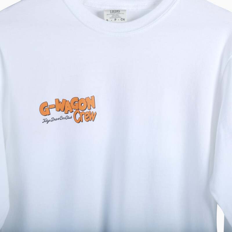 Tokyo Drive Car Club | G-Wagon Crew Long Sleeve Print T-Shirt-T-Shirt-Tokyo Drive Car Club-gpx-store