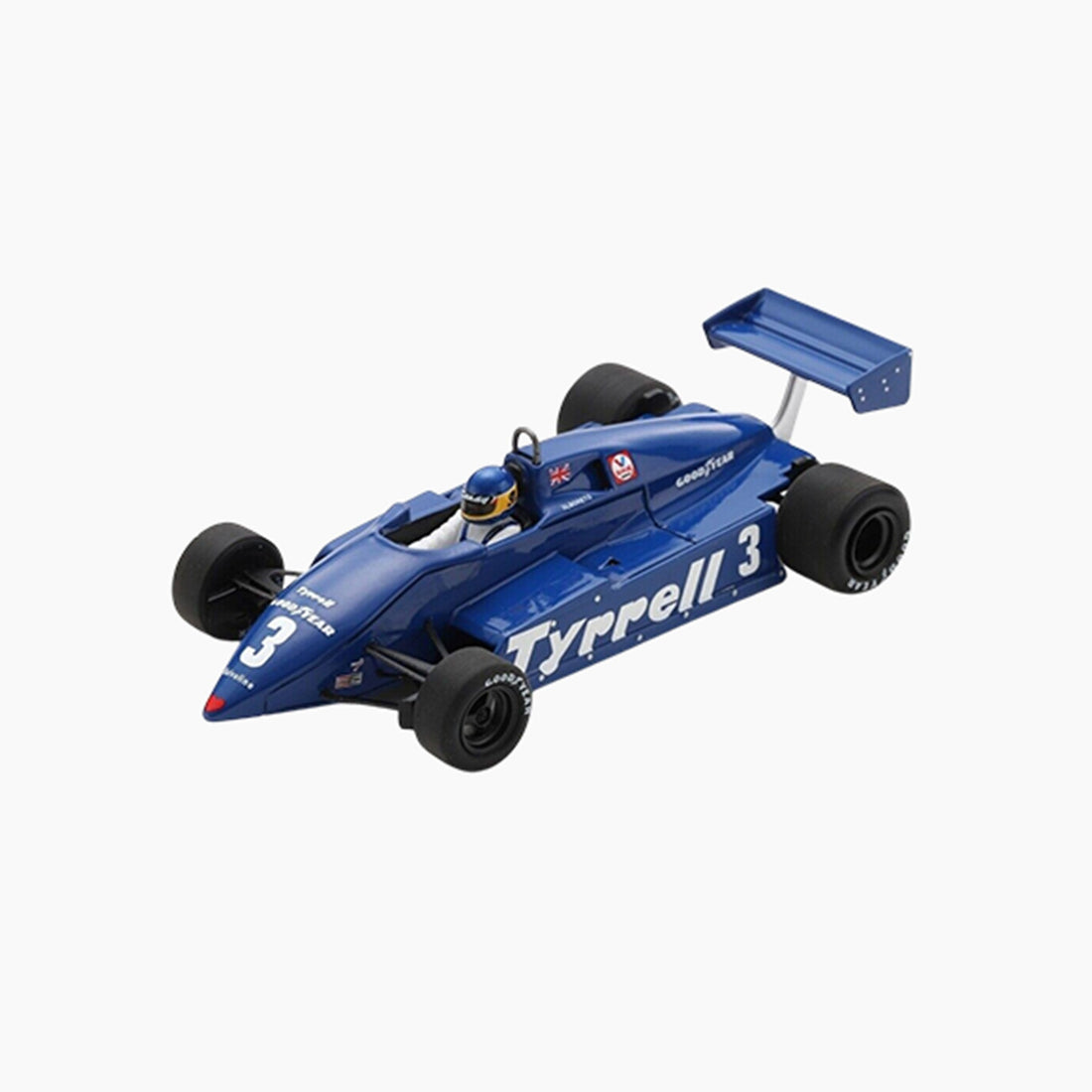 Tyrrell 011 n°3 4th German GP 1982 | 1:43 Scale Model
