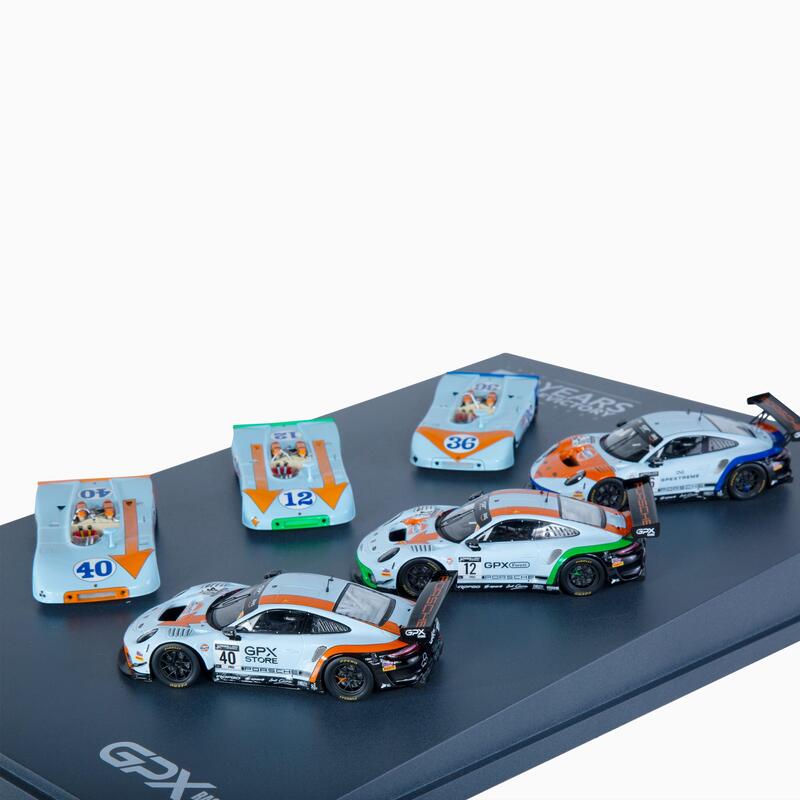 50 Years of Victory Porsche 908/3 Targa Florio 1970 Porsche 911 GT3 R GPX Racing 2020 | 1:43 Scale Model-1:43 Scale Model-Spark Models-gpx-store
