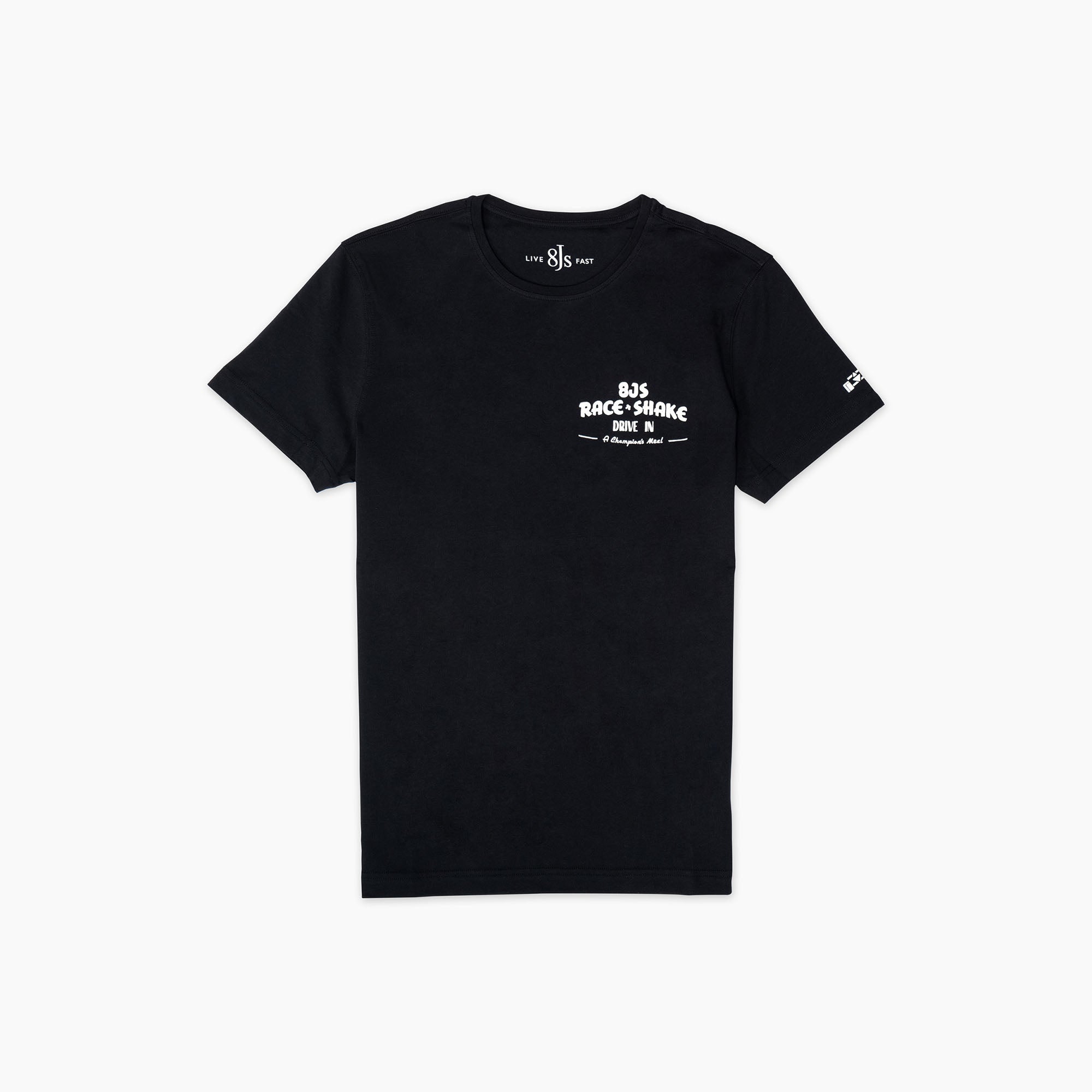 8JS | Race N Shake Black T-shirt-T-Shirt-8JS-gpx-store