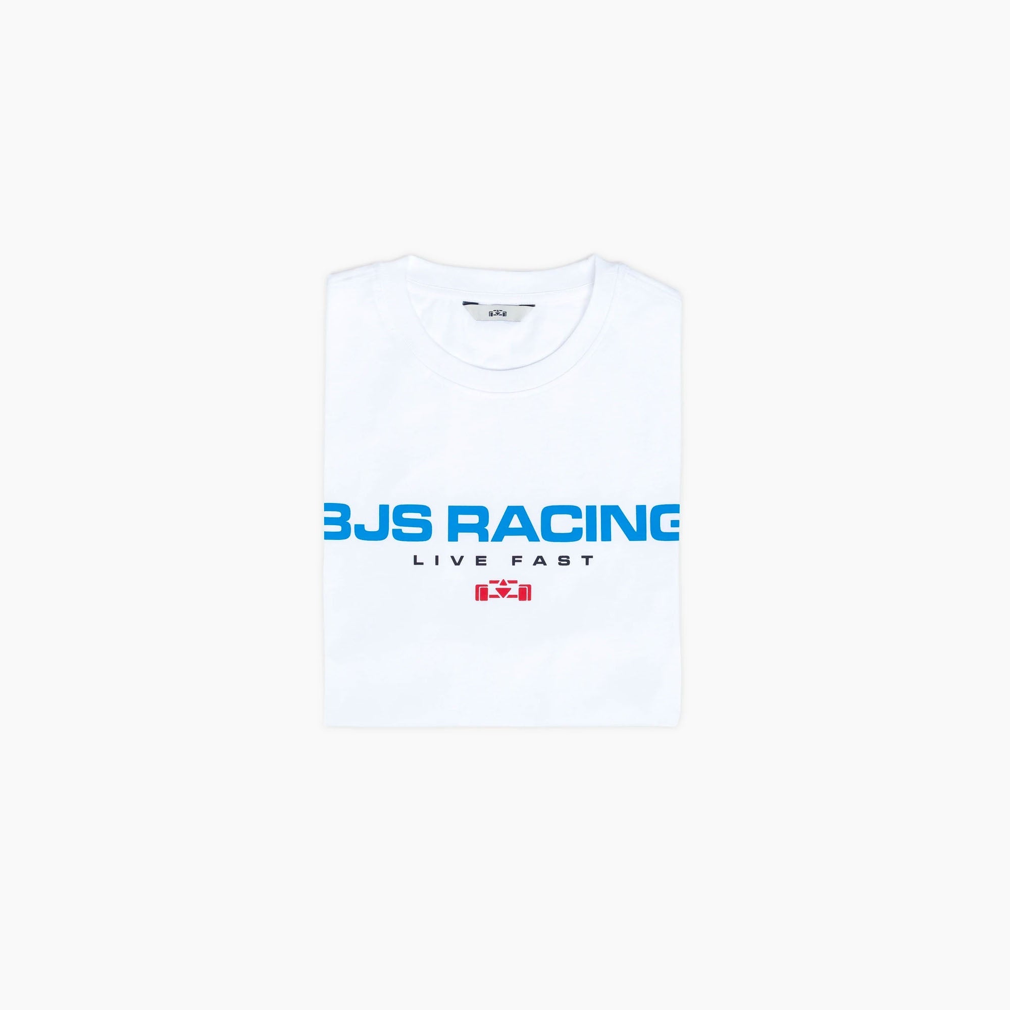 8JS | Racing White T-Shirt-T-Shirt-8JS-gpx-store