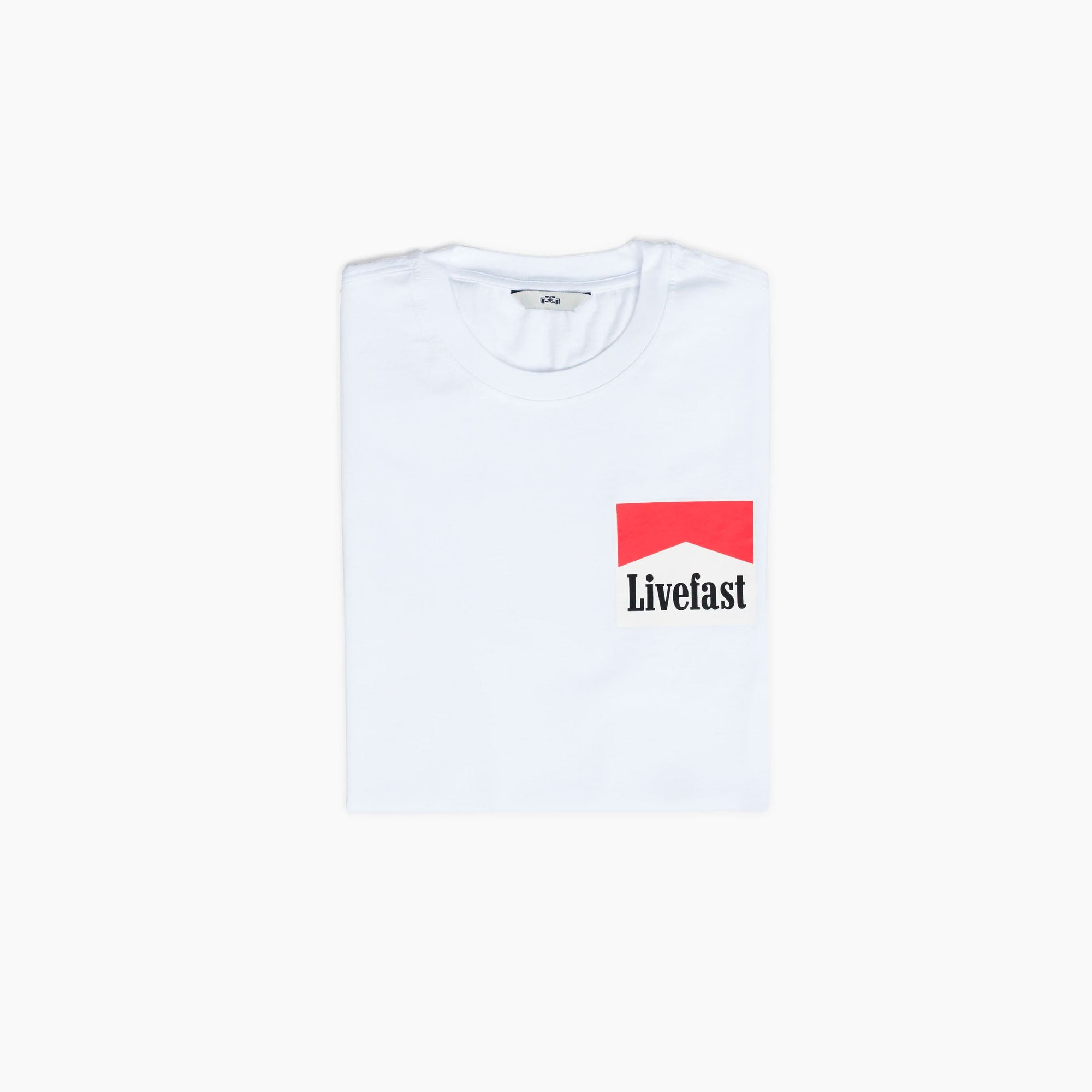 8JS | Vintage LiveFast White Washed T-Shirt-T-Shirt-8JS-gpx-store