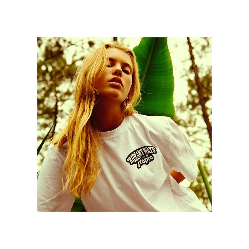Anyways | Tropic White Tee-T-Shirt-Anyways-gpx-store