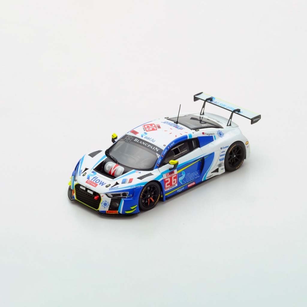 Audi R8 LMS Team Sainteloc Racing No. 26 27th 24 Hours SPA 2017 | 1:43 Scale Model-1:43 Scale Model-Spark Models-gpx-store