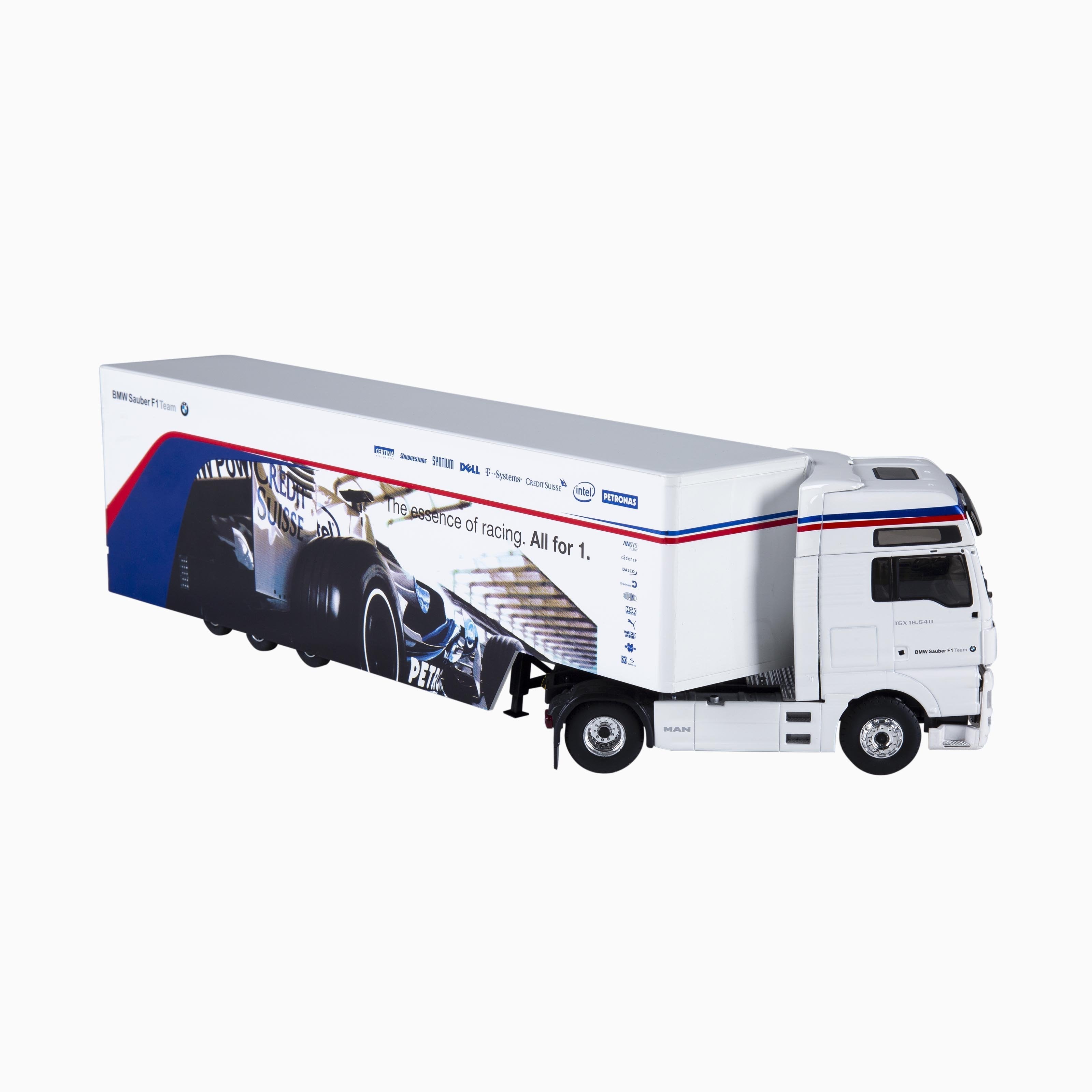 BMW Sauber F1 Team Truck-Scale Model-GPX Store -gpx-store
