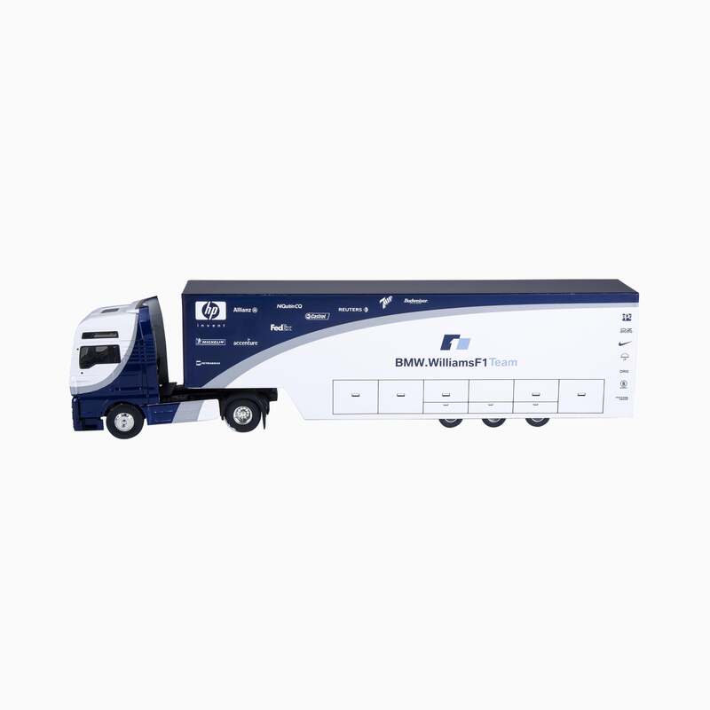 BMW Williams F1 Team Truck-Scale Model-GPX Store -gpx-store