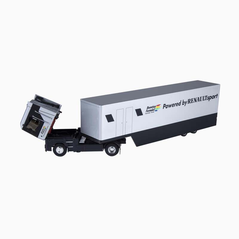 Benetton Formula Team Truck-Scale Model-GPX Store -gpx-store