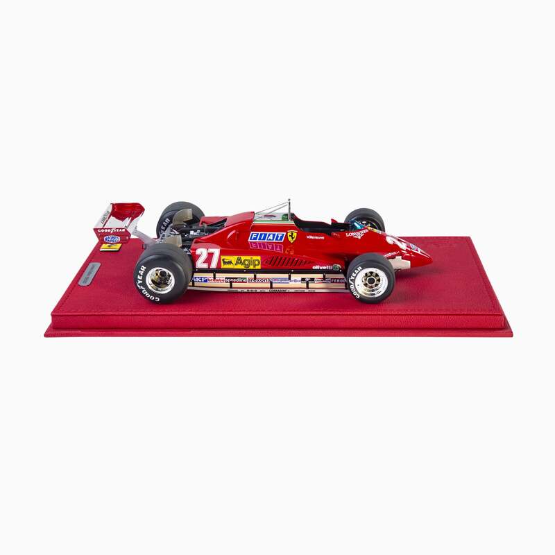 Ferrari 126C2 - 1982 San Marino GP - Villeneuve-Scale Model-GPX Store-gpx-store