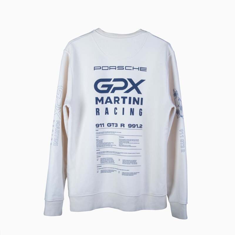 GPX Racing | Porsche 911 GT3 R Off-White Sweatshirt-Sweatshirt-GPX Racing-gpx-store