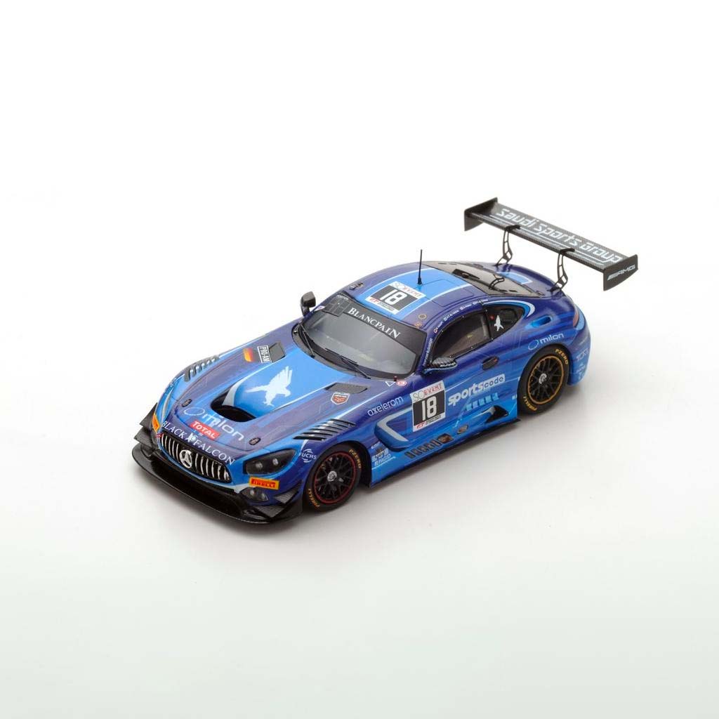 Mercedes-AMG GT3 Black Falcon No.18 | 24H of Spa - 2017 | 1:43 Scale Model-1:43 Scale Model-Spark Models-gpx-store