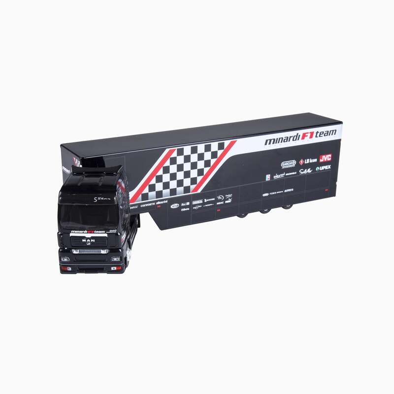 Minardi F1 Team Truck-Scale Model-GPX Store -gpx-store