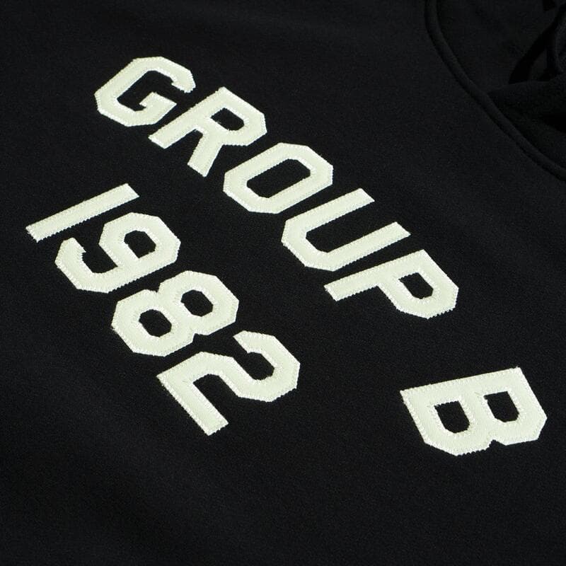 Period Correct | Group B Applique Hoodie-Hoodie-Period Correct-gpx-store