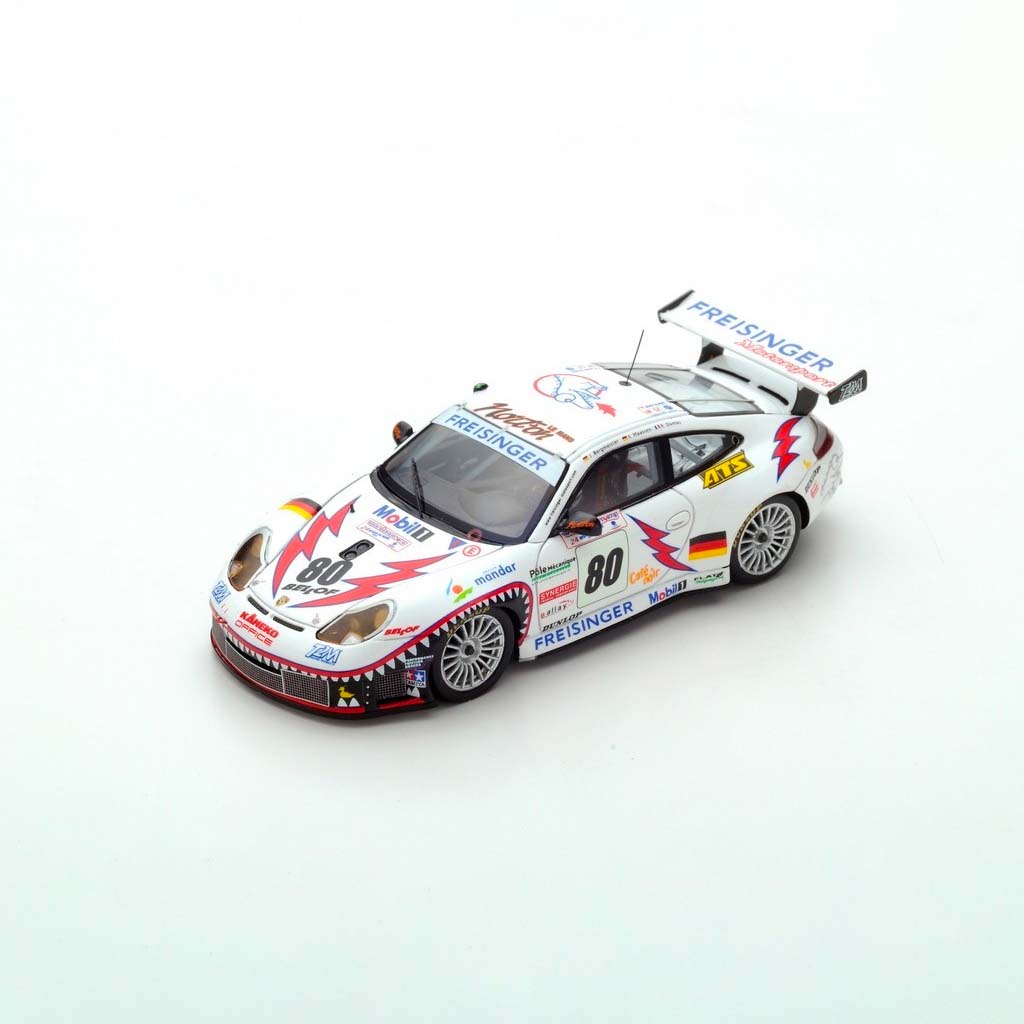 Porsche 911 996 GT3 RS Team Freisinger Motorsport No. 80 24 Hours Le Mans 2002 | 1:43 Scale Model-1:43 Scale Model-Spark Models-gpx-store