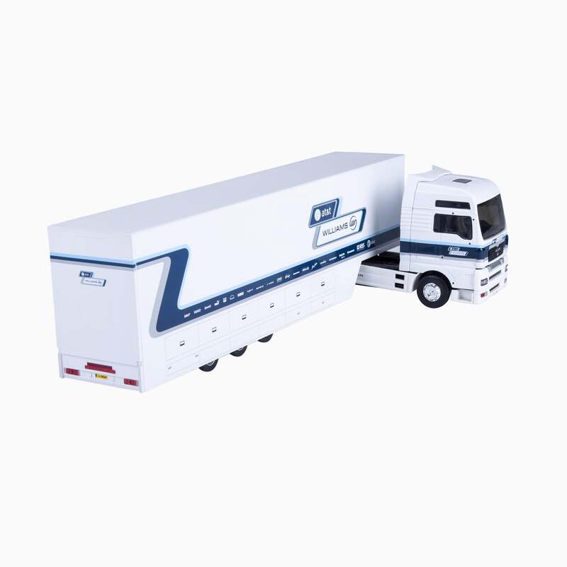 Williams F1 MAN Team Truck-Scale Model-GPX Store -gpx-store