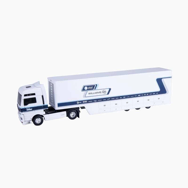Williams F1 MAN Team Truck-Scale Model-GPX Store -gpx-store